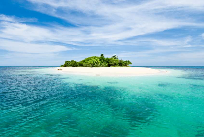 Deserted island
